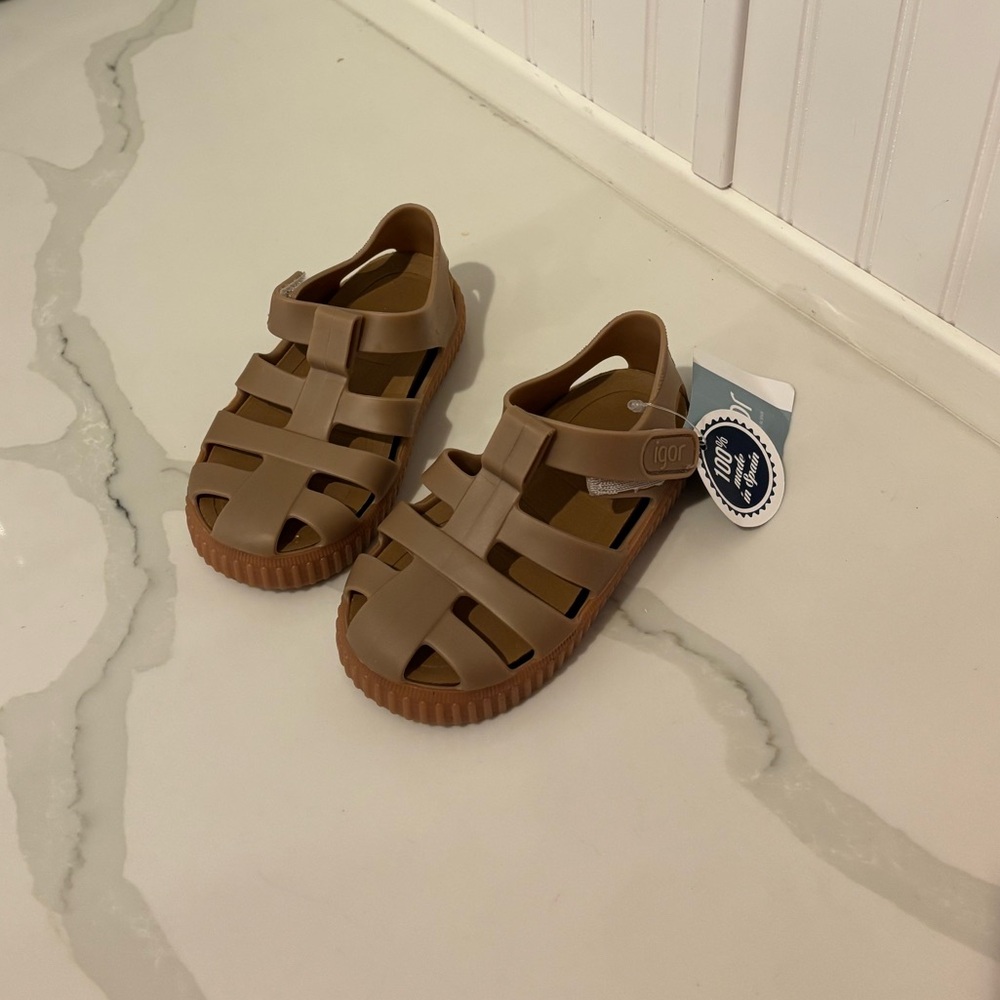 IGOR Bay Water Shoes – Sand • Stylish & Waterproof Kids’ Sandals